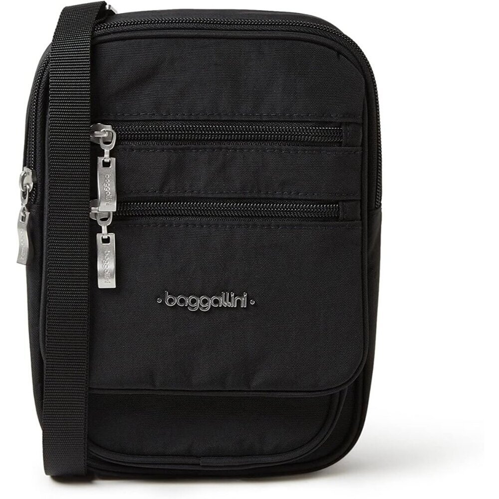 Women's Black Sand Journey Crossbody Bags 9x6 Small Lightweight Handbag